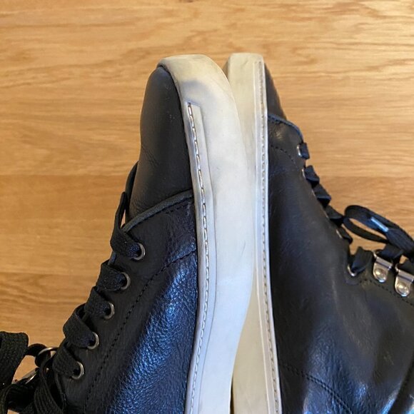 Rag & Bone Kent High Top Leather Sneakers Size 6 - Picture 9 of 11